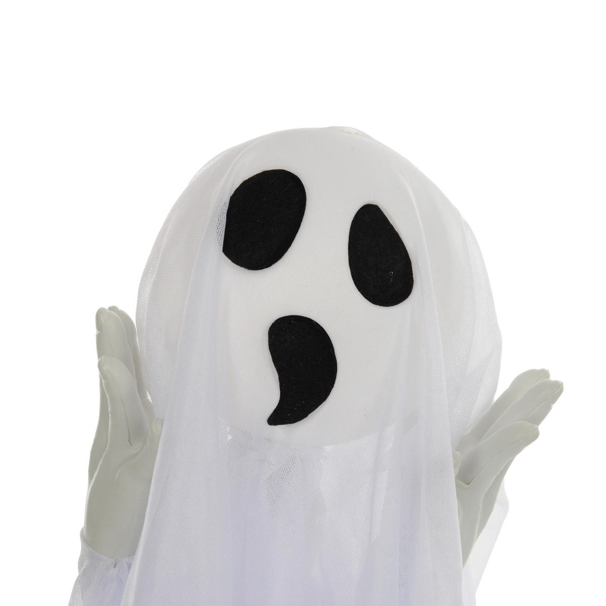 HALLOWEEN-DEKORATION Weiß 54.0/10.0/60.0cm - Weiß, Metall (10/60/54cm)