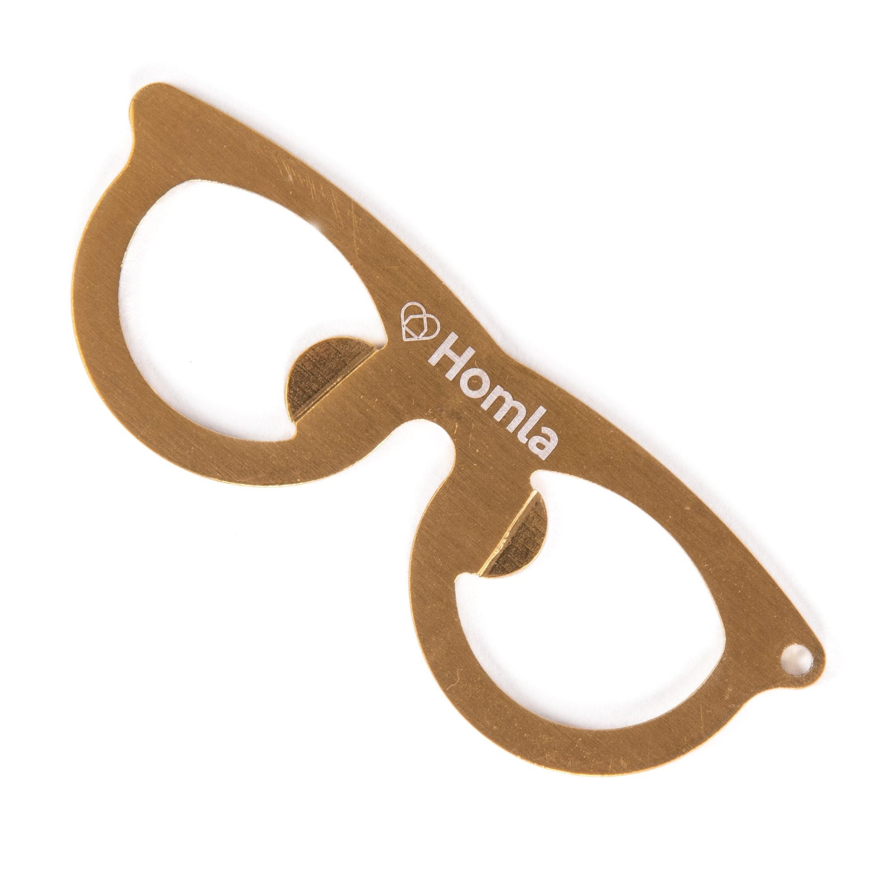 FLASCHENÖFFNER Jalo gold 9/3 cm - Goldfarben, Metall (9cm) - Homla