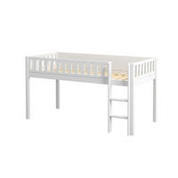 HOCHBETT VIGGO Weiß 208x102x111 cm - Weiß, Holz - FURNLUX