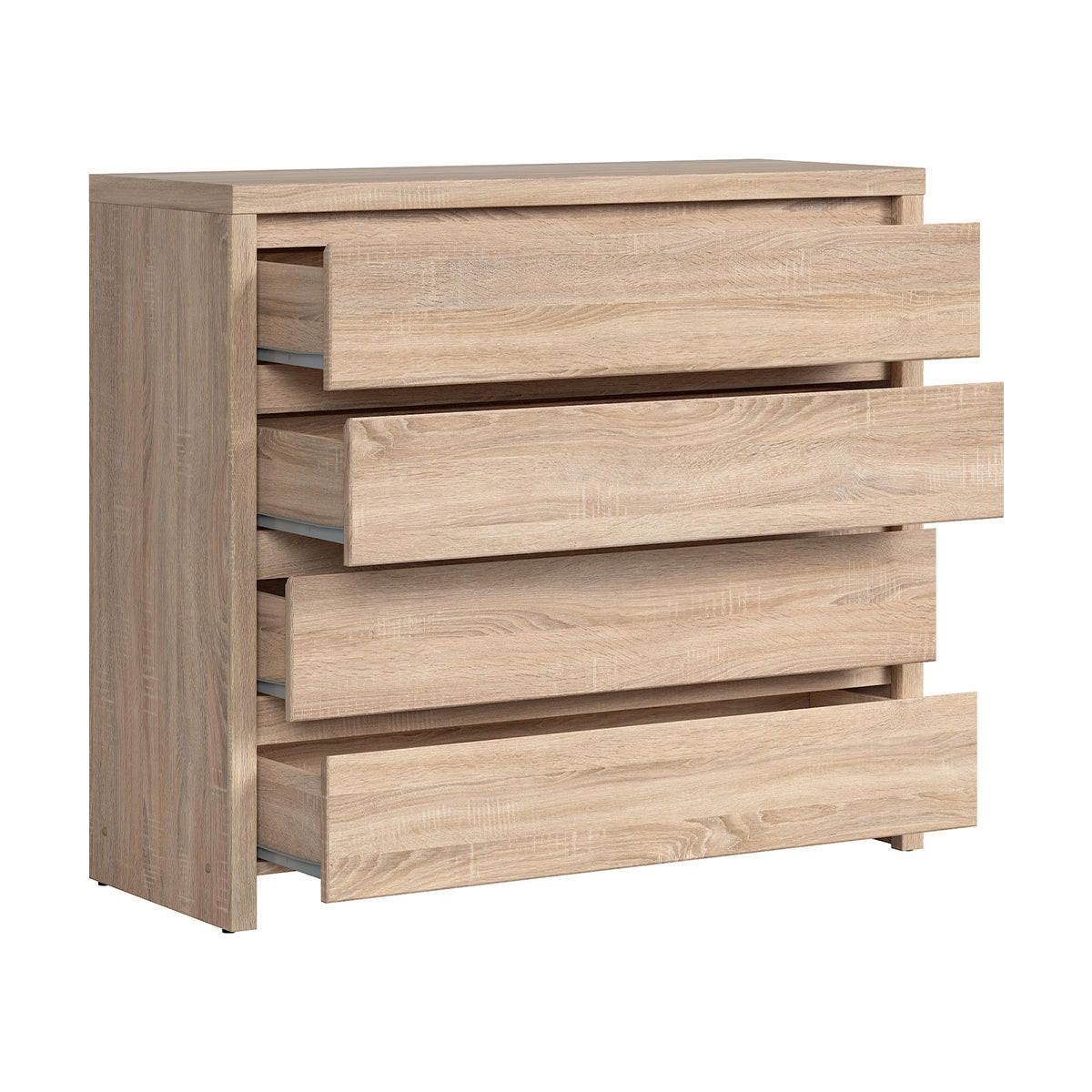 KOMMODE Soren Holz - Braun, Holzwerkstoff (92/105/40.5cm) - Petits-meubles