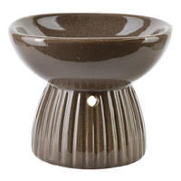 DUFTLAMPE Basic Braun 13/13/13 cm Keramik - Braun, Keramik (13cm) - Mondex