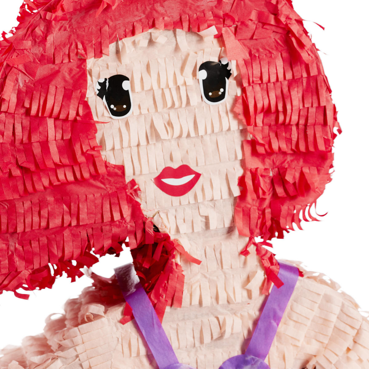 PINATA Meerjungfrau - Multicolor, Papier/Wellpappe (36/44/10cm) - Relaxdays