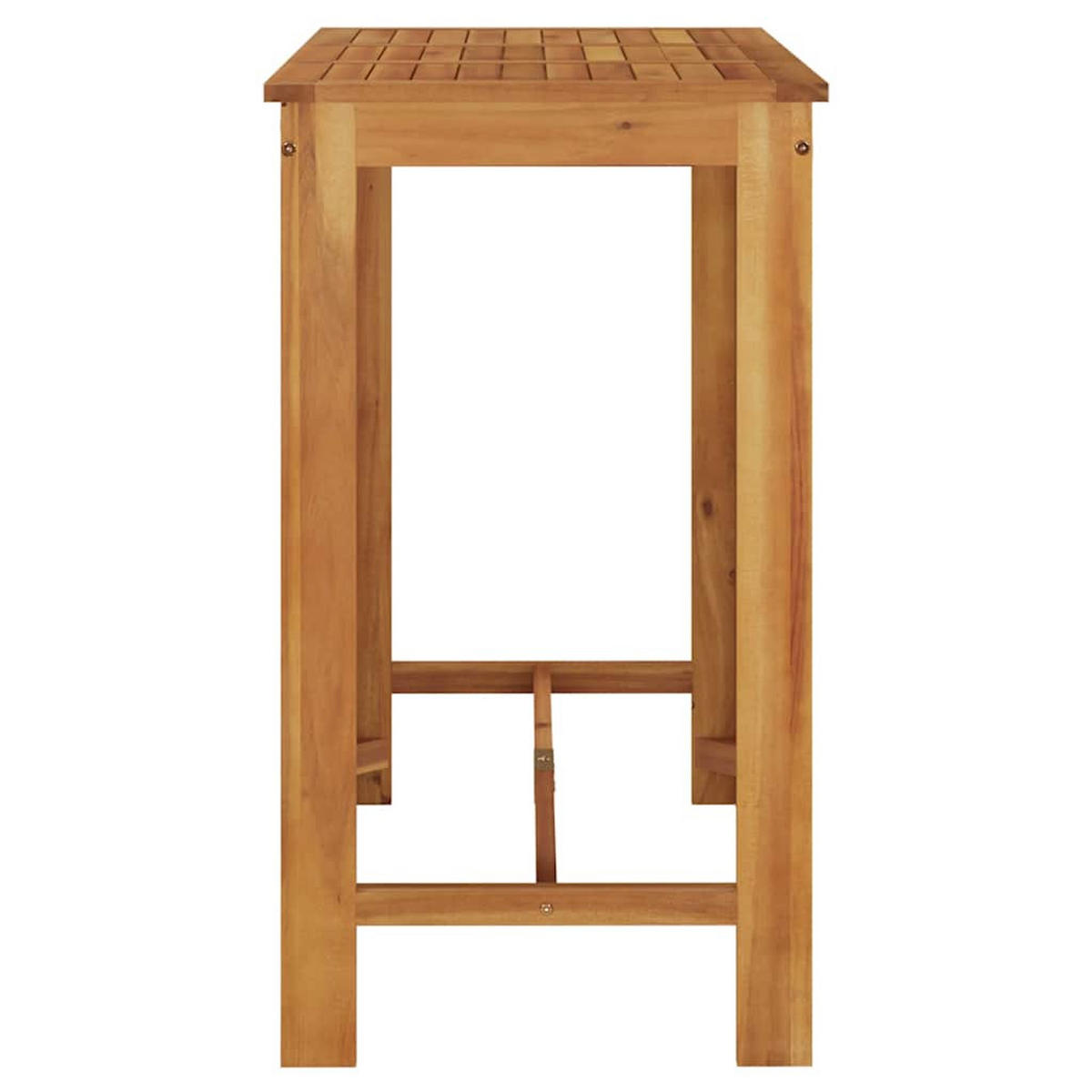 GARTEN-BARTISCH 120/60/105 Cm Massivholz Akazie - Braun, Holz (60/120/105cm) - vidaXL