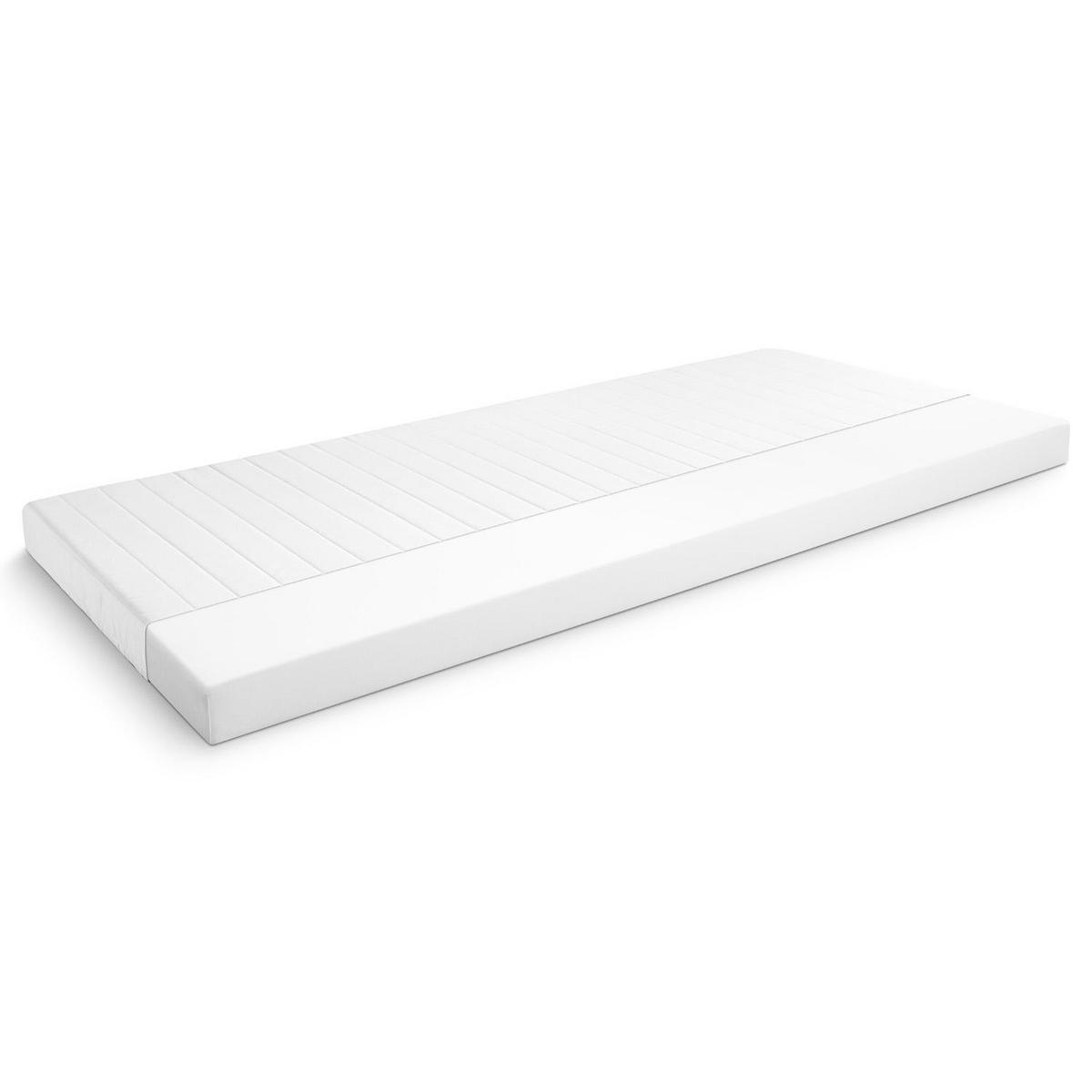 KOMFORTSCHAUMMATRATZE K10 90x200 cm - Weiß, Textil (90/200cm) - Matratzen Discount