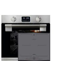 EINBAU-ELEKTRO-BACKOFEN 60 cm EH 6337+ KCT 6730 FIG Induktionskochfeld 60 cm - Silberfarben, Metall (59.4/59.4/55.6cm) - Kaiser Küchengeräte