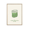 POSTER mit Rahmen Affordable Art Prints - Chilled Green Elixir - Eichefarben/Grün, Holz/Papier (30/40cm) - Poster&Frame