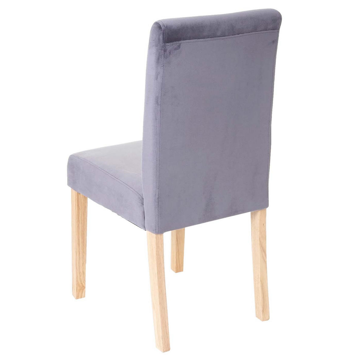 ESSZIMMERSTUHL Grau 4er-Set - Grau, Textil (43/90/56cm) - MCW