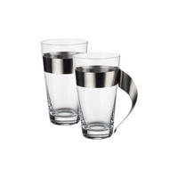 LATTE MACCHIATO-GLÄSER NewWave transparent 300 ml 2er Set - Transparent, Glas (0.3L) - Villeroy & Boch