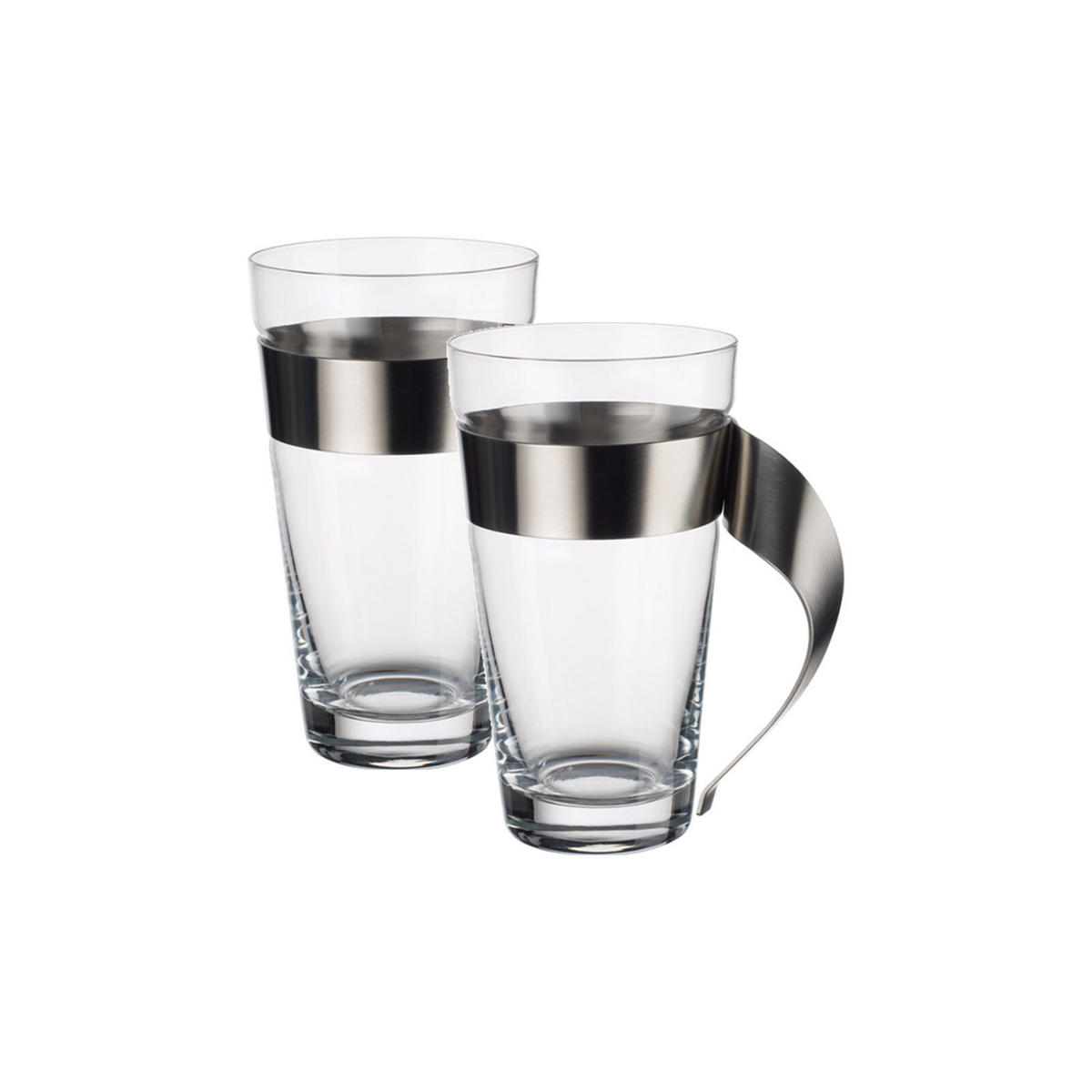 LATTE MACCHIATO-GLÄSER NewWave transparent 300 ml 2er Set - Transparent, Glas (0.3L) - Villeroy & Boch