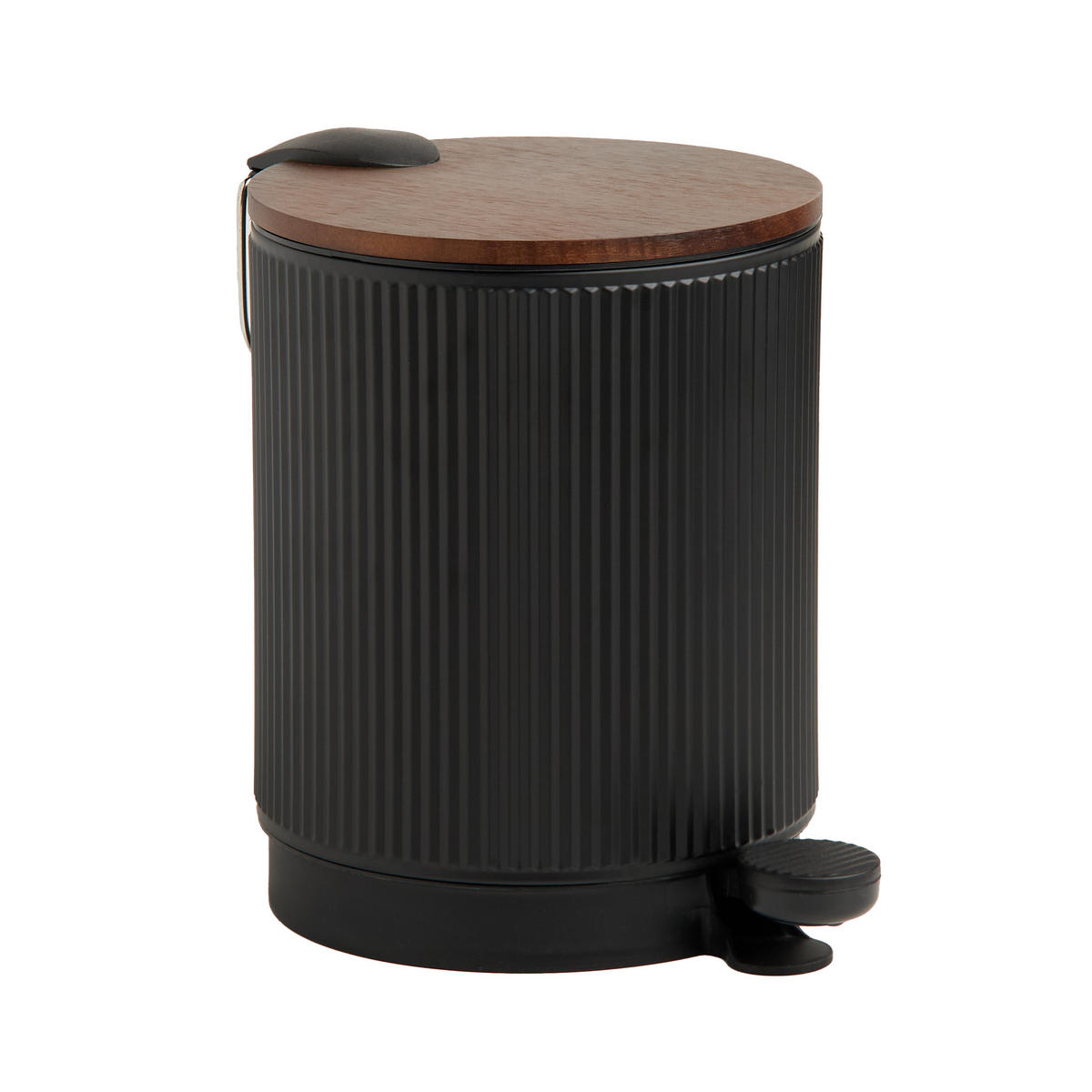 ABFALLBEHÄLTER Baltro - Schwarz, Metall (20.5/26.5/28.5cm) - home&you