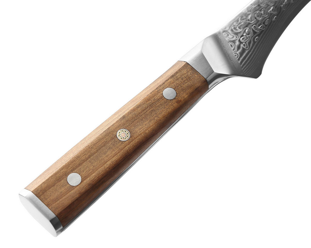 SCHÄLMESSER 8,5 cm - Braun, Metall (20cm) - Wakoli