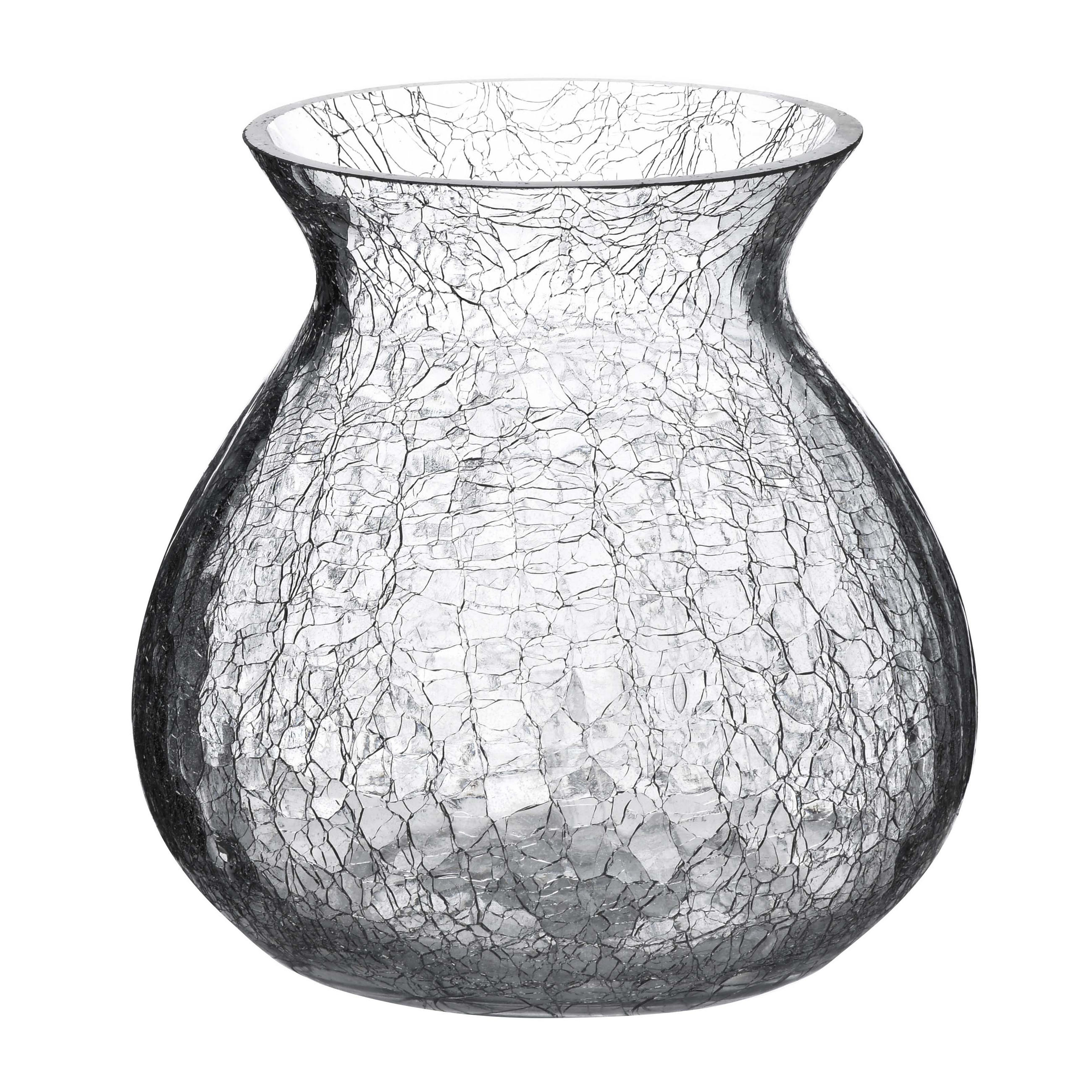 VASE Serenite Transparent 17/17/18 cm Glas - Transparent, Glas (18cm) - Mondex