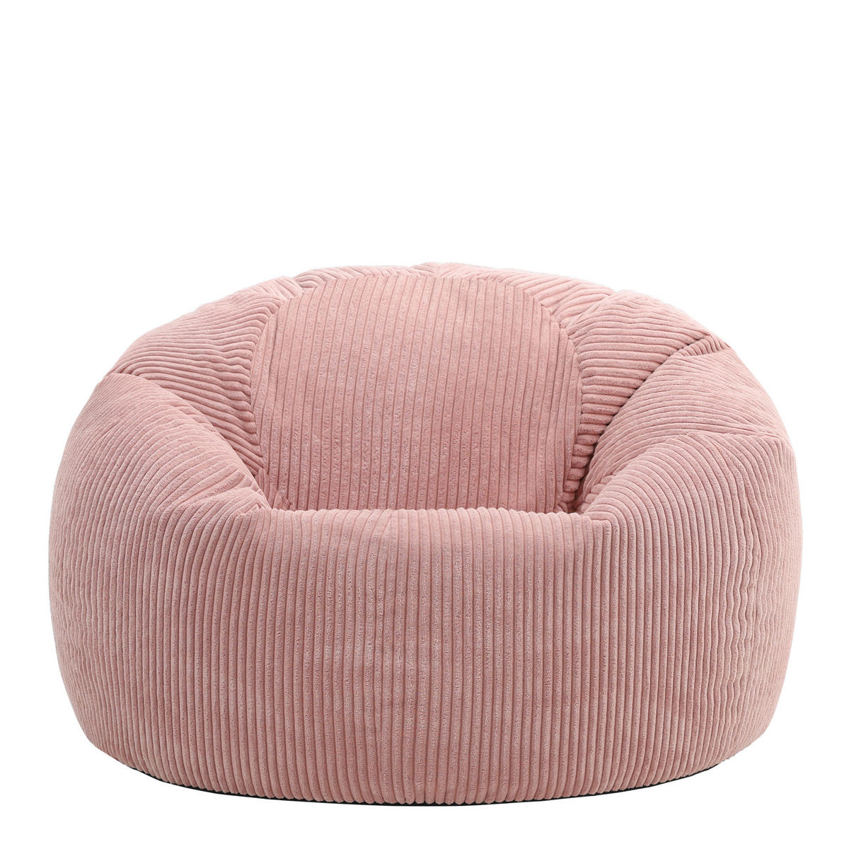 SITZSACK Klassisch Kingston, Cord - Pink, Textil (85/50/85cm) - icon