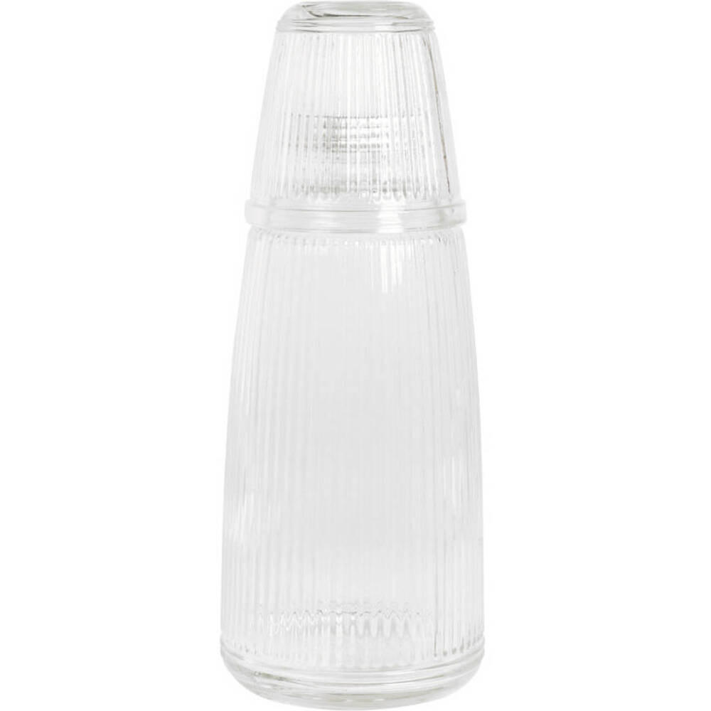 GLASFLASCHE 1000 ml - Transparent, Glas (10L) - Excellent Houseware