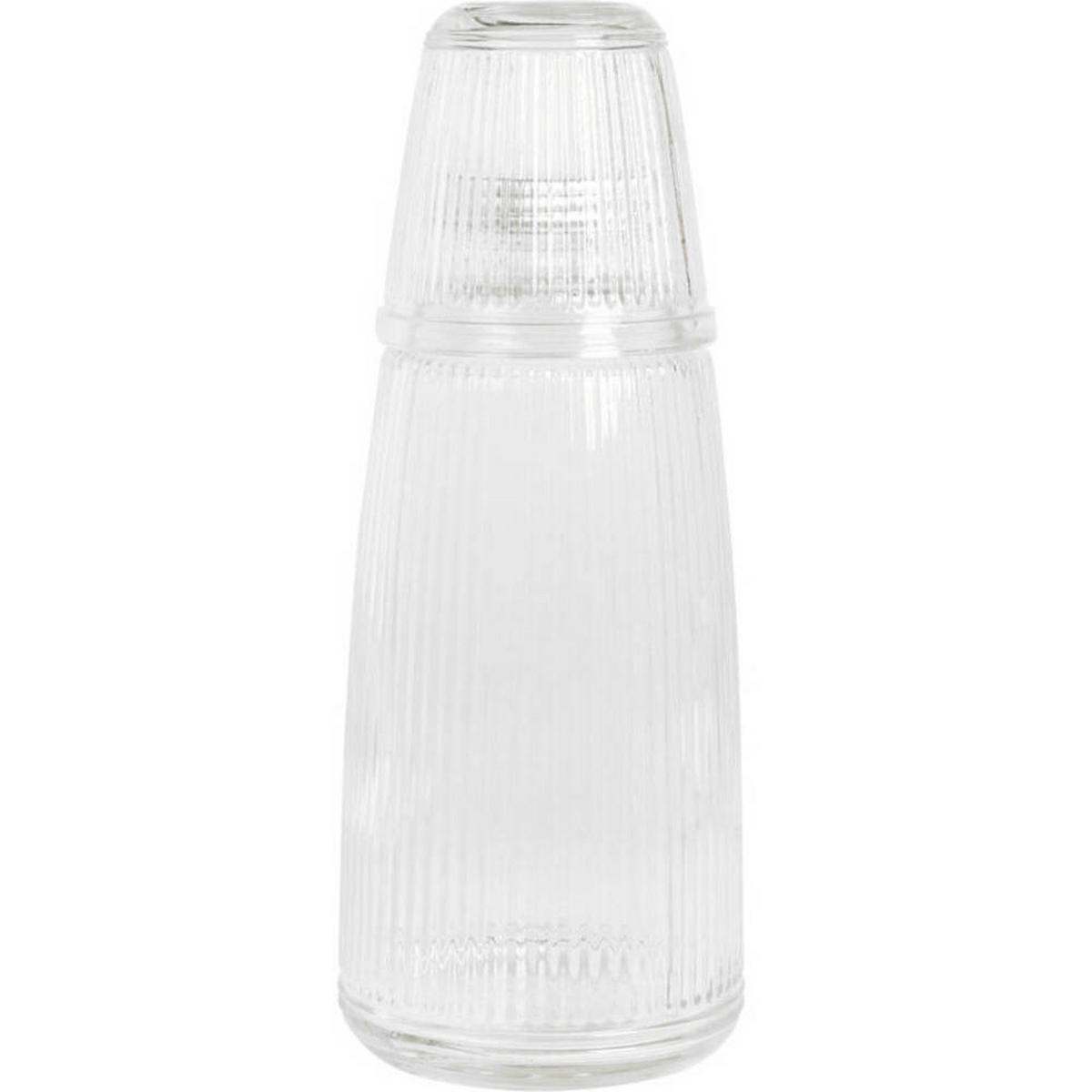 GLASFLASCHE 1000 ml - Transparent, Glas (10L) - Excellent Houseware