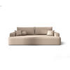 SOFA mit Schlaffunktion FIGO Curio 15 - Beige, Textil (250/75/150cm) - Bedante