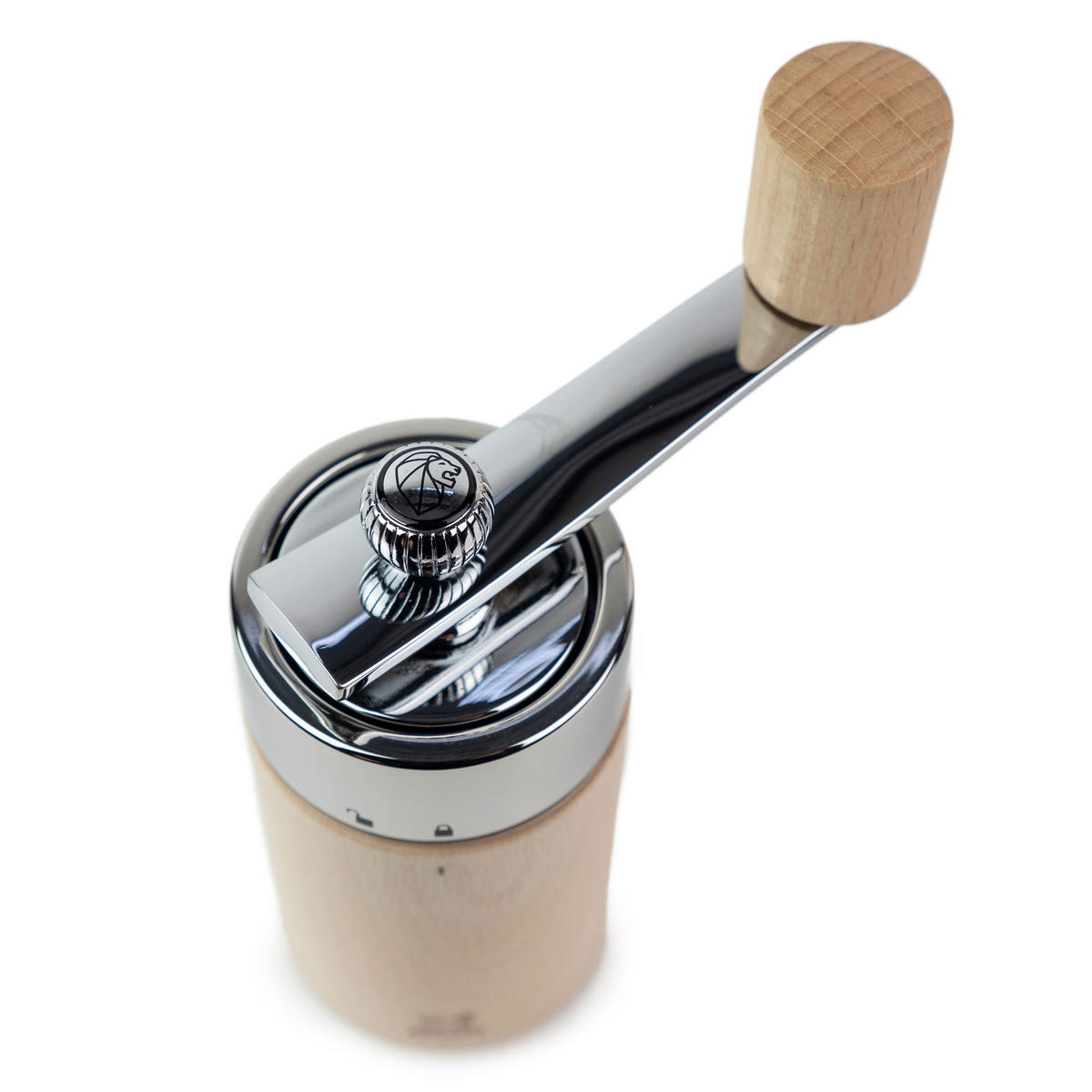 MUSKATMÜHLE Isen 15cm Buchenholz Natur Stahlmahlwerk - Braun, Holz (5.4/15/5.4cm) - PEUGEOT