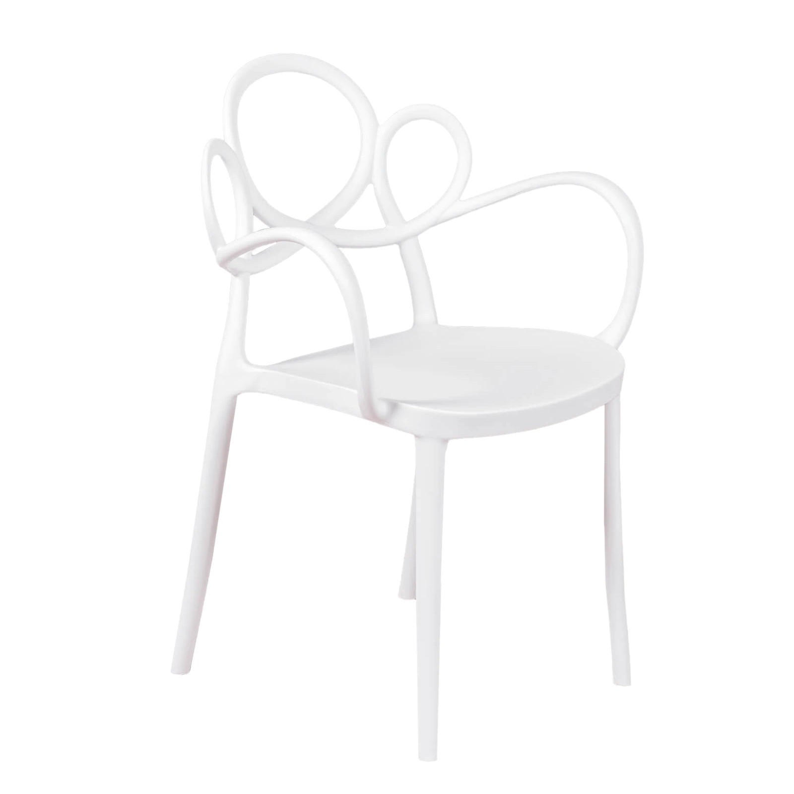 STUHL Kunststoff Weiß - Weiß, Kunststoff (56/84/45cm) - Nest Dream