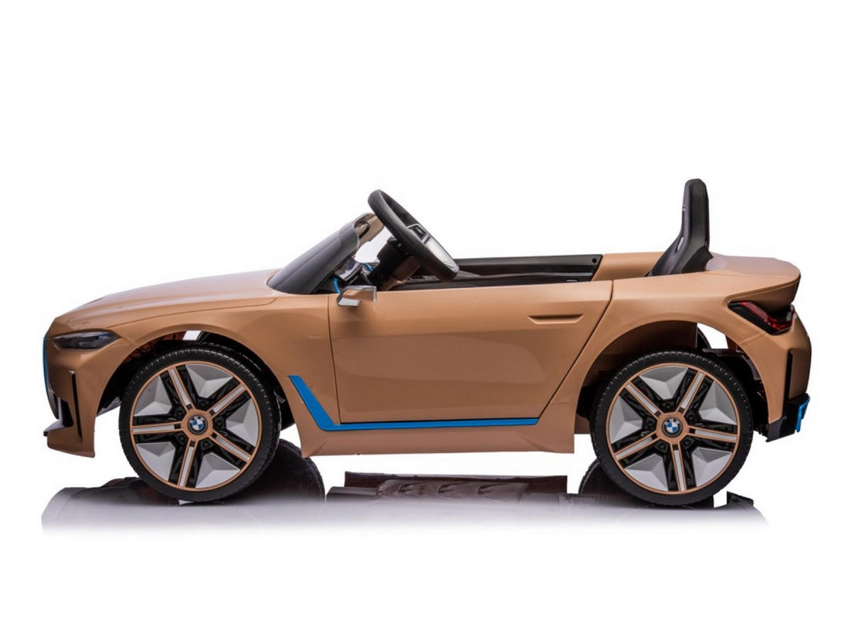 KINDER ELEKTROAUTO BMW i4 bronze - Bronzefarben, Kunststoff (115/67/54cm) - TPFLiving