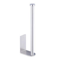 ERSATZROLLENHALTER - Silberfarben, Metall (4.5/26/7.5cm) - Relaxdays