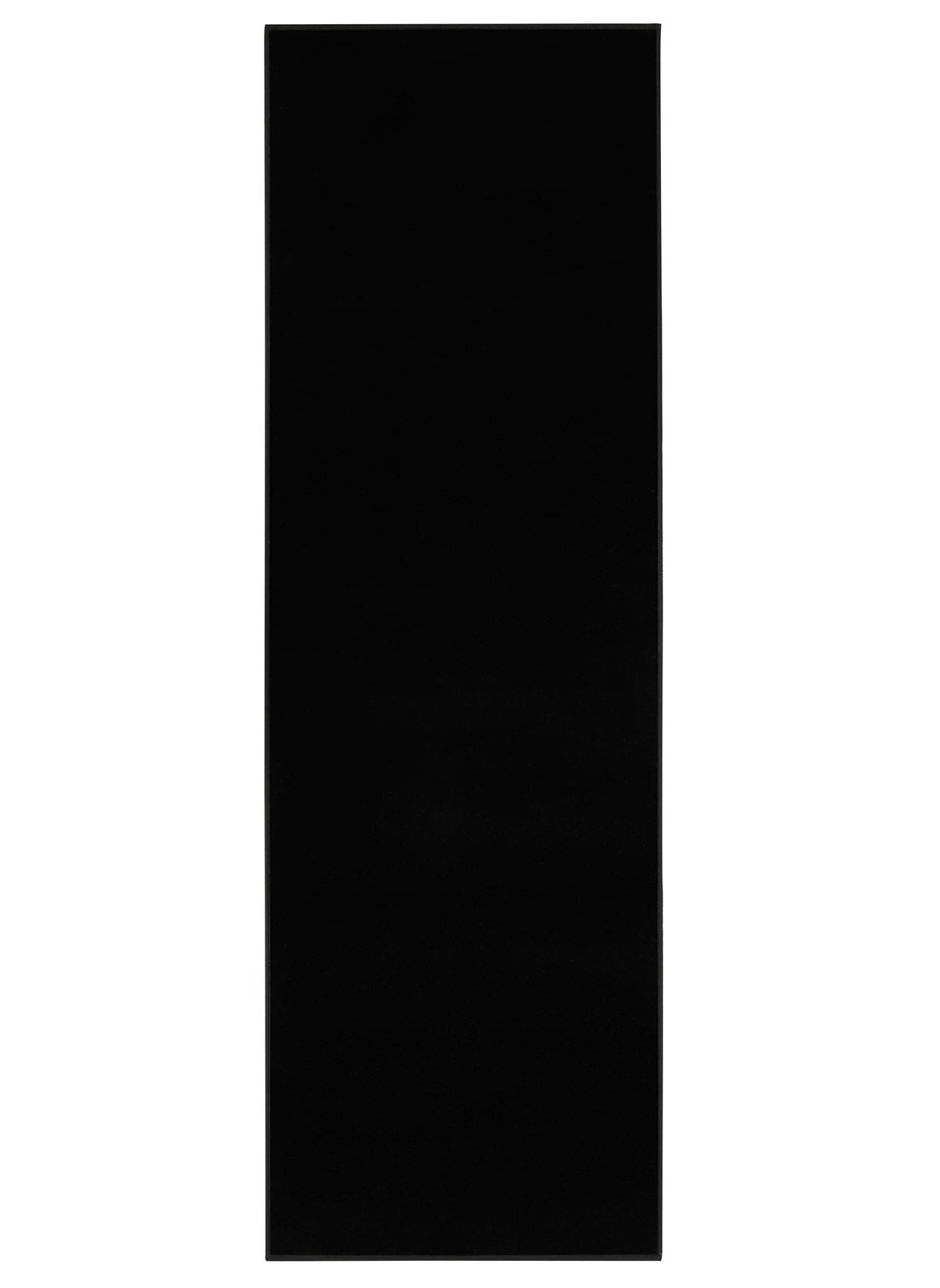 TEPPICHLÄUFER MONO Schwarz 80/300 cm - Schwarz, Textil (80/300cm) - Tapiso