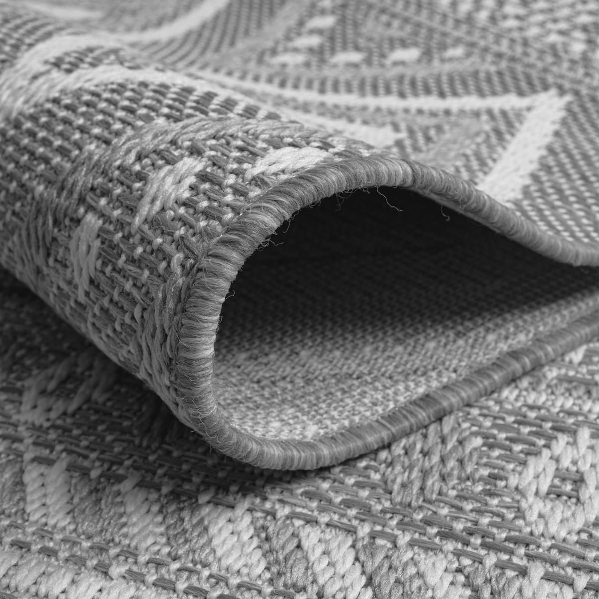 OUTDOORTEPPICH 200/200 cm Vermont 184 - Grau, Textil (200/200cm) - Paco Home