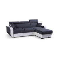 ECKSOFA - Pedro - Grau - Grau, Textil (236/165cm) - Möblo