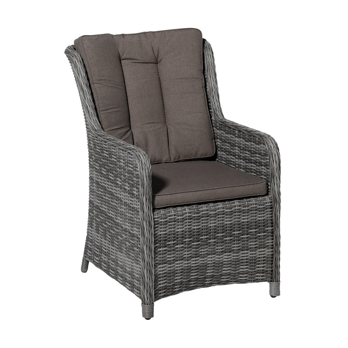 GARTENKISSEN Oxford 95/46 cm - Braun, Textil (46/5/95cm) - Madison