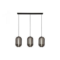 HÄNGELAMPE BRAGA Schwarz Glas - Schwarz, Glas (22/105/150cm) - KAWOLA