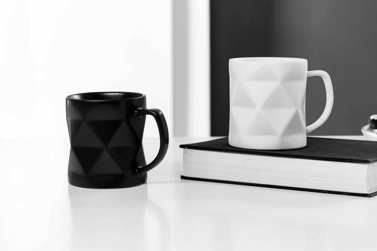 BECHER Tekia weiß 400 ml 6er Set - Weiß, Keramik (0.4L) - Ritzenhoff Breker