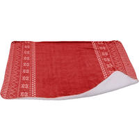 PLAID Grey 130/150 cm - Rot, Textil (130/150cm) - Home Styling Collection