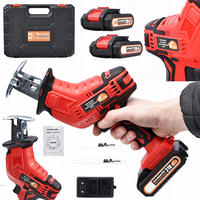 SÄBELSÄGE RW21V Set, 21 V Akku, 2x 3 Ah, Schnellladegerät, Holz 150 mm, LED, Koffer - Multicolor, Kunststoff/Metall (10/10/10cm)