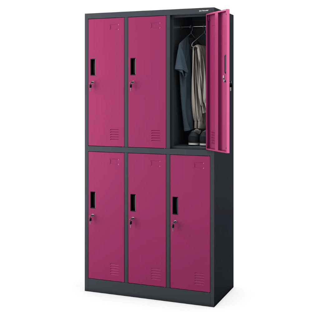 Jan Nowak Umkleideschrank Anthrazit 90x185x45 cm