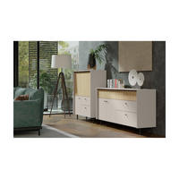 WOHNZIMMER Set – MALTA System – Beige - Beige, Holzwerkstoff (103.5/125.5/42cm) - hi-markt