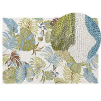 VINTAGE-TEPPICH Kinik 200/140 cm - Multicolor, Textil (140/200cm) - Beliani