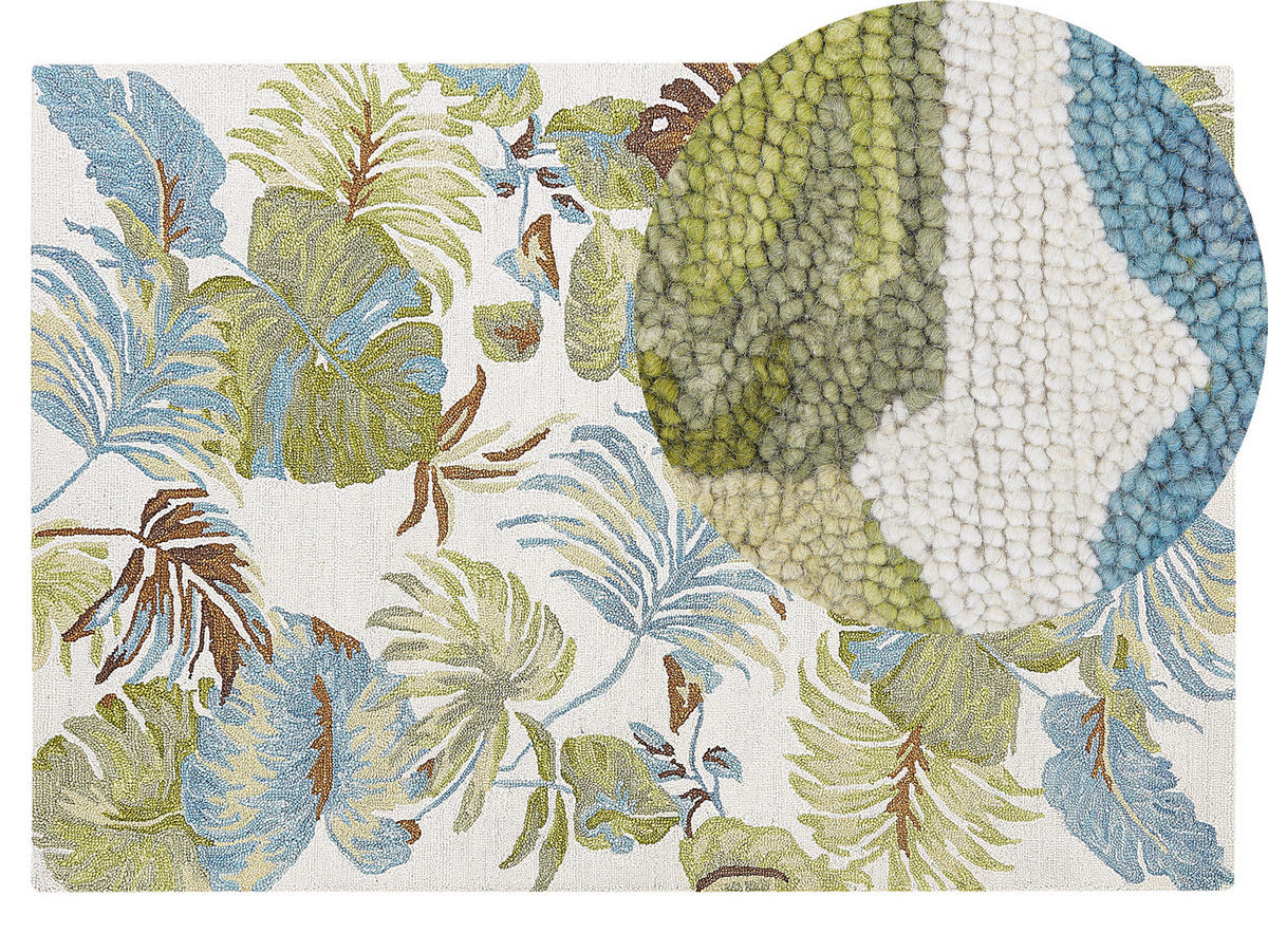VINTAGE-TEPPICH Kinik 200/140 cm - Multicolor, Textil (140/200cm) - Beliani