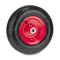 SCHUBKARRENRAD - Multicolor, Kunststoff/Metall (31/31/9cm) - Relaxdays