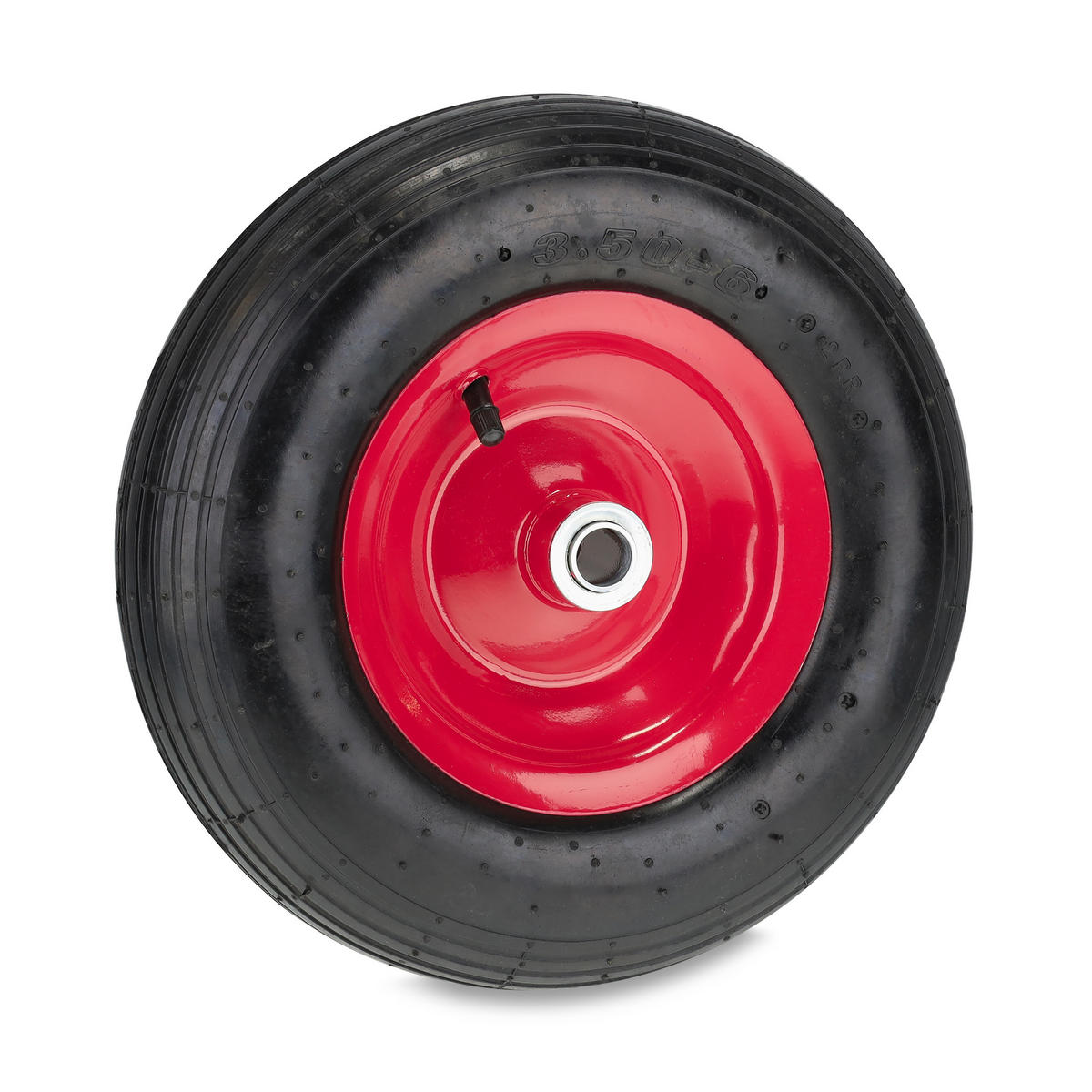 SCHUBKARRENRAD - Multicolor, Kunststoff/Metall (31/31/9cm) - Relaxdays