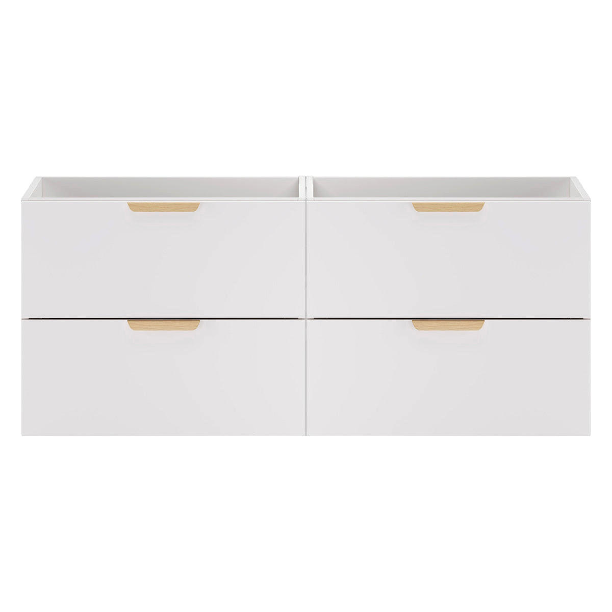 WASCHTISCHUNTERSCHRANK 120cm Oria Weiß - Weiß, Holzwerkstoff (120/50/45.5cm) - Petits-meubles