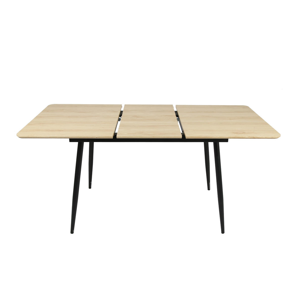 ESSTISCH ausziehbar von 120 bis 160 cm in Eiche hell - Hellbraun, Holzwerkstoff (80/120/75cm) - Home Collective