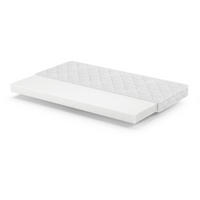 KALTSCHAUMMATRATZE Ergo+ 10 cm, Schaummatratze, H2, 120x200 - Weiß, Kunststoff (120/200cm) - Beautysofa
