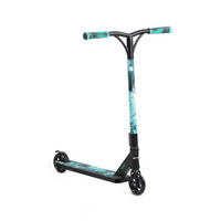 KINDERROLLER Shock blau Aluminium PU Räder, ABEC-9, Hinterradbremse, Stoßdämpfer - Blau, Metall (68/52/82cm)