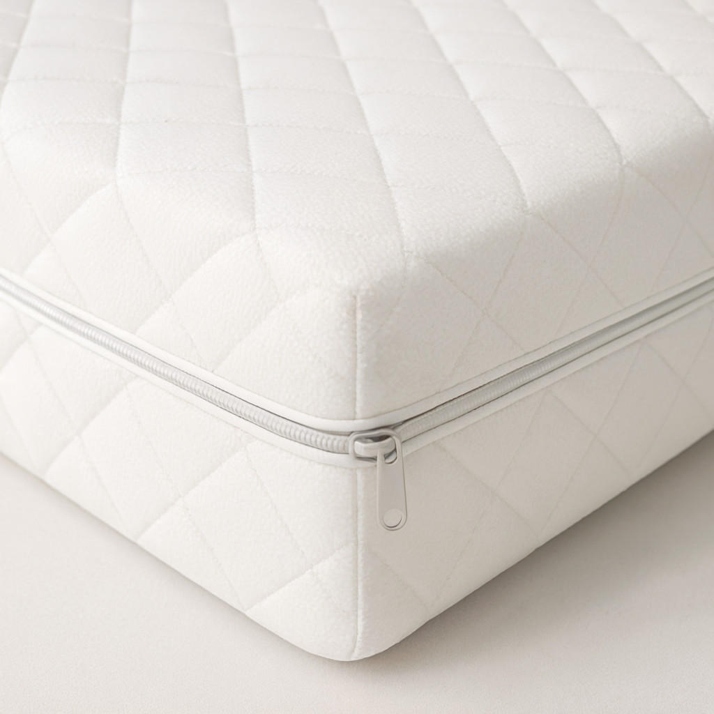 TASCHENFEDERKERNMATRATZE 100x200 Veloria plus 17CM - Weiß, Holzwerkstoff (100/200cm) - roe furniture