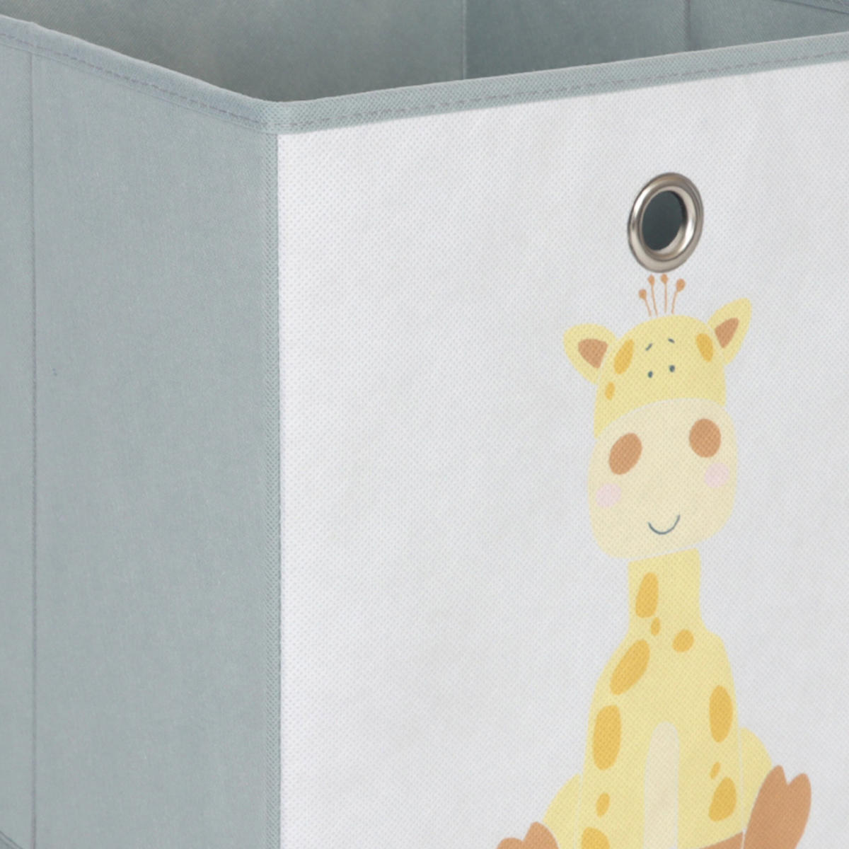 3xKINDERAUFBEWAHRUNGSBOXEN - Multicolor, Wellpappe/Textil (30/30cm) - Relaxdays