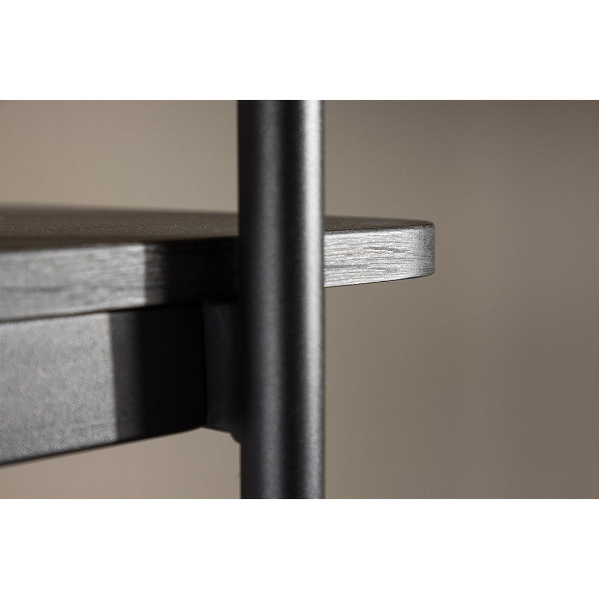 REGAL, Heim, Schwarz, Stahl, 120 x 40 x 190 cm - Schwarz, Metall (120/190/40cm) - ebuy24