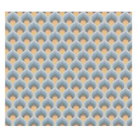 VLIESTAPETE Türkis 53/850 cm - Türkis, Textil (53/1cm) - KUNSTLOFT
