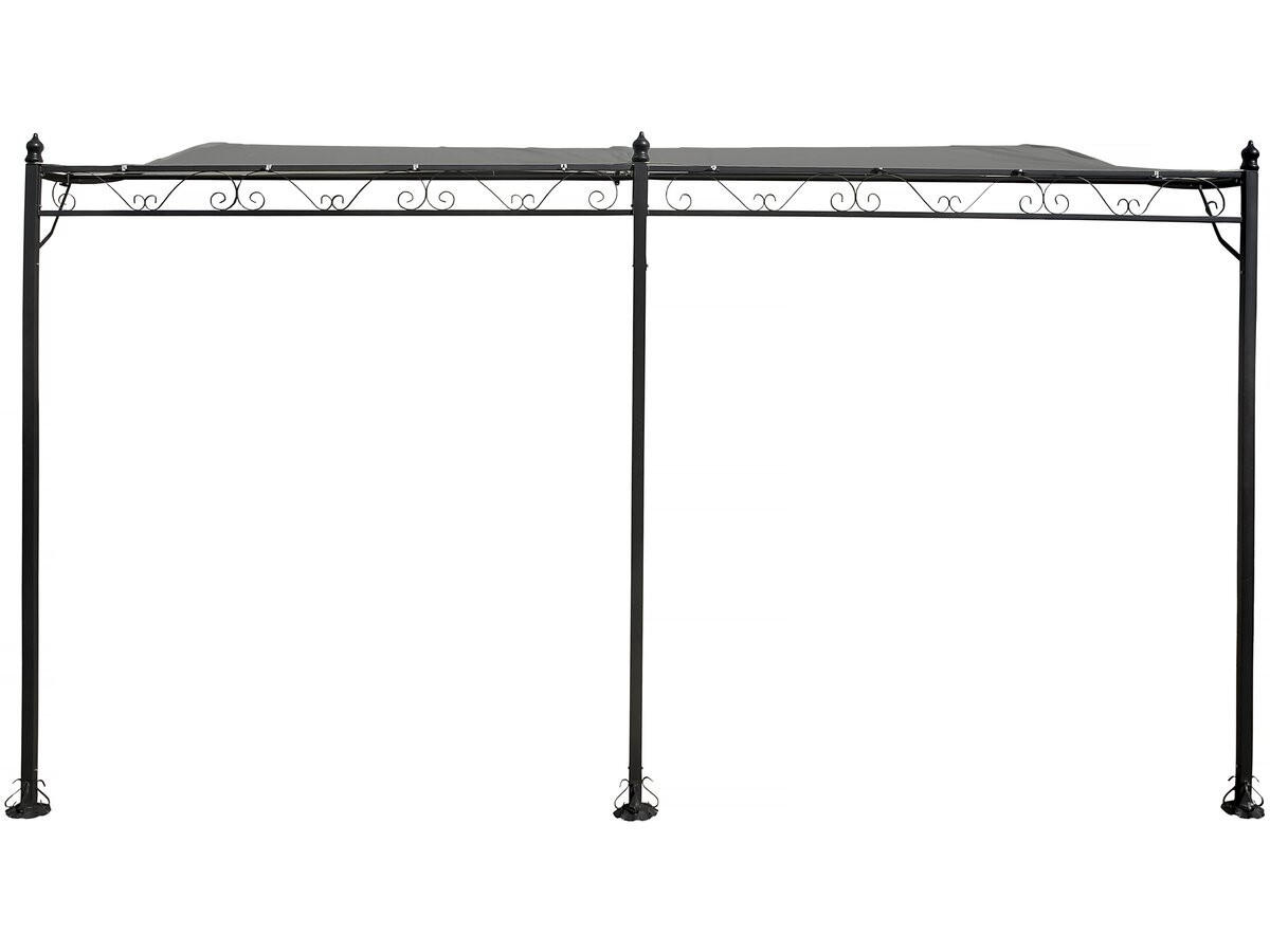 PERGOLA - MARKISE Grau - Grau, Metall (300/250/396cm) - Habitat Garten