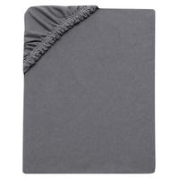 SPANNBETTLAKEN, 100x200 cm, 100% Baumwolle, Grau - Dunkelgrau, Textil (100/200cm) - Zollner