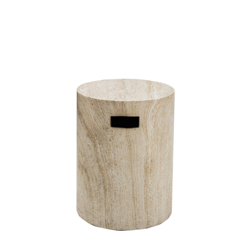 Drawer Hocker Beige 35x45x35 cm