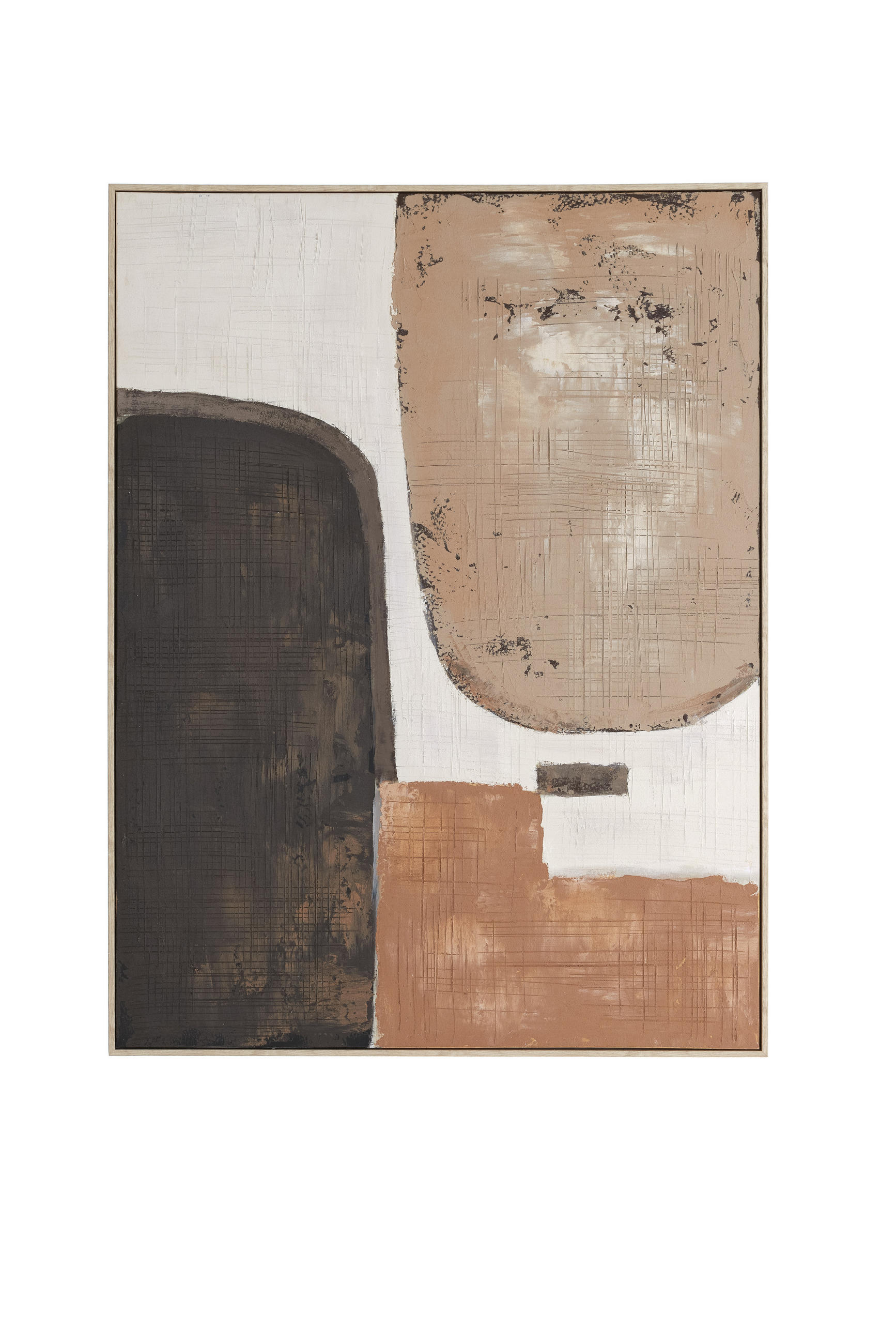 ORNAMENT Zirelle Braun 90/3/120 cm - Braun, Holz (3/120/90cm) - Light & Living